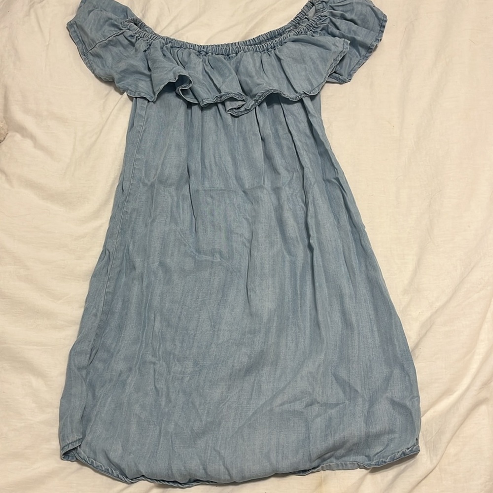 Lulus Off the shoulder ruffle dress